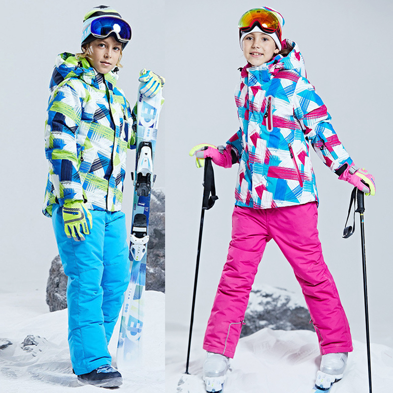 Kids Outdoor Jacket - Ski Suit for Kids Skiing Snowboarding