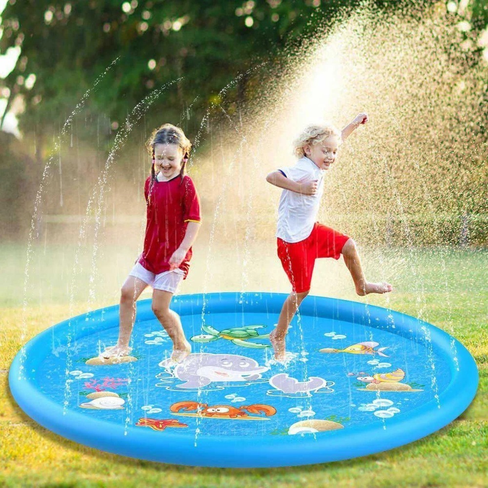 Kids Outdoor Clubhouse - Children Play Splash Pad,Outdoor Water Toy,Summer