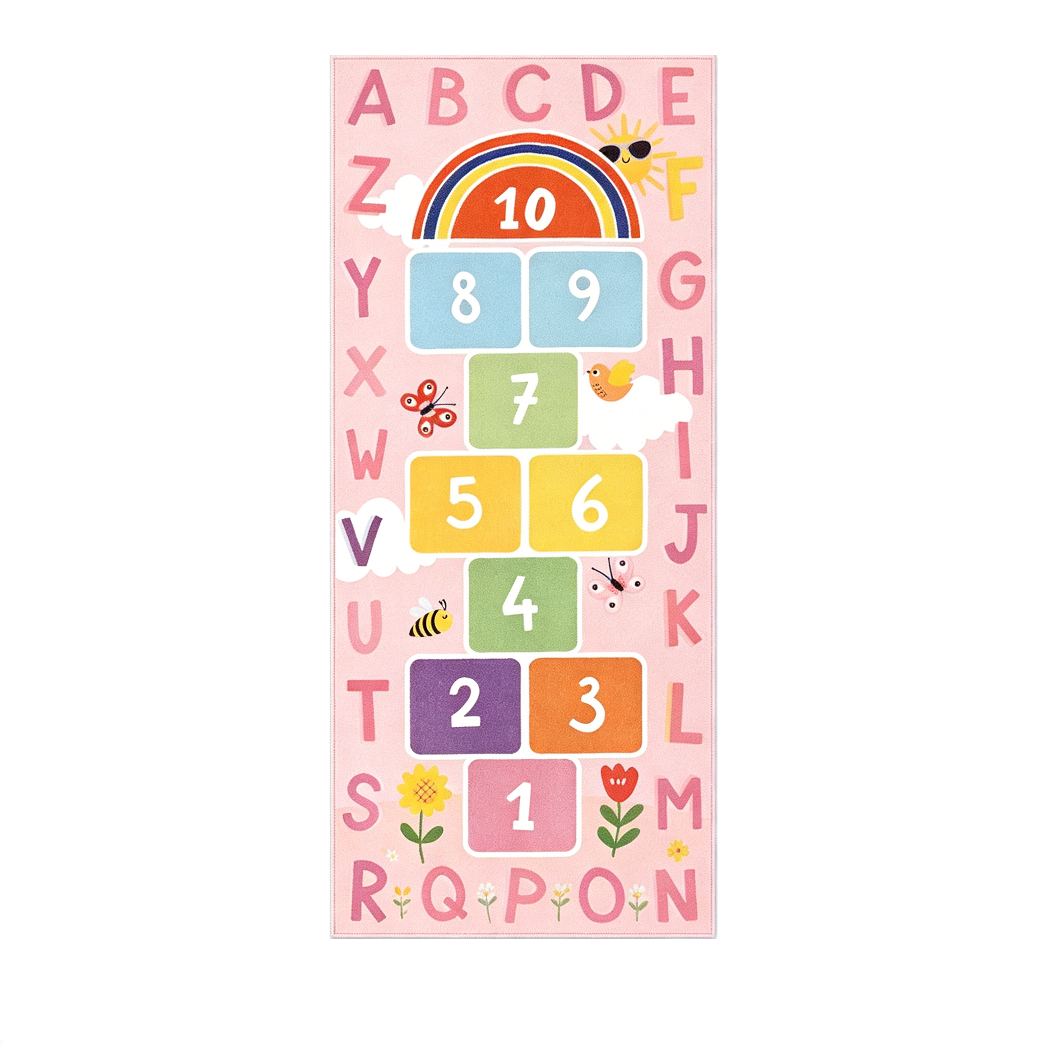 Kids Educational Runner Rug Ho - Kids Outdoor Play Ideas reseña y precio