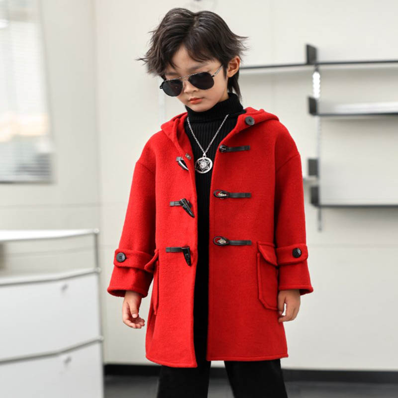 Children Winter Red Green Wool - Kids Outdoor Jacket reseña y precio