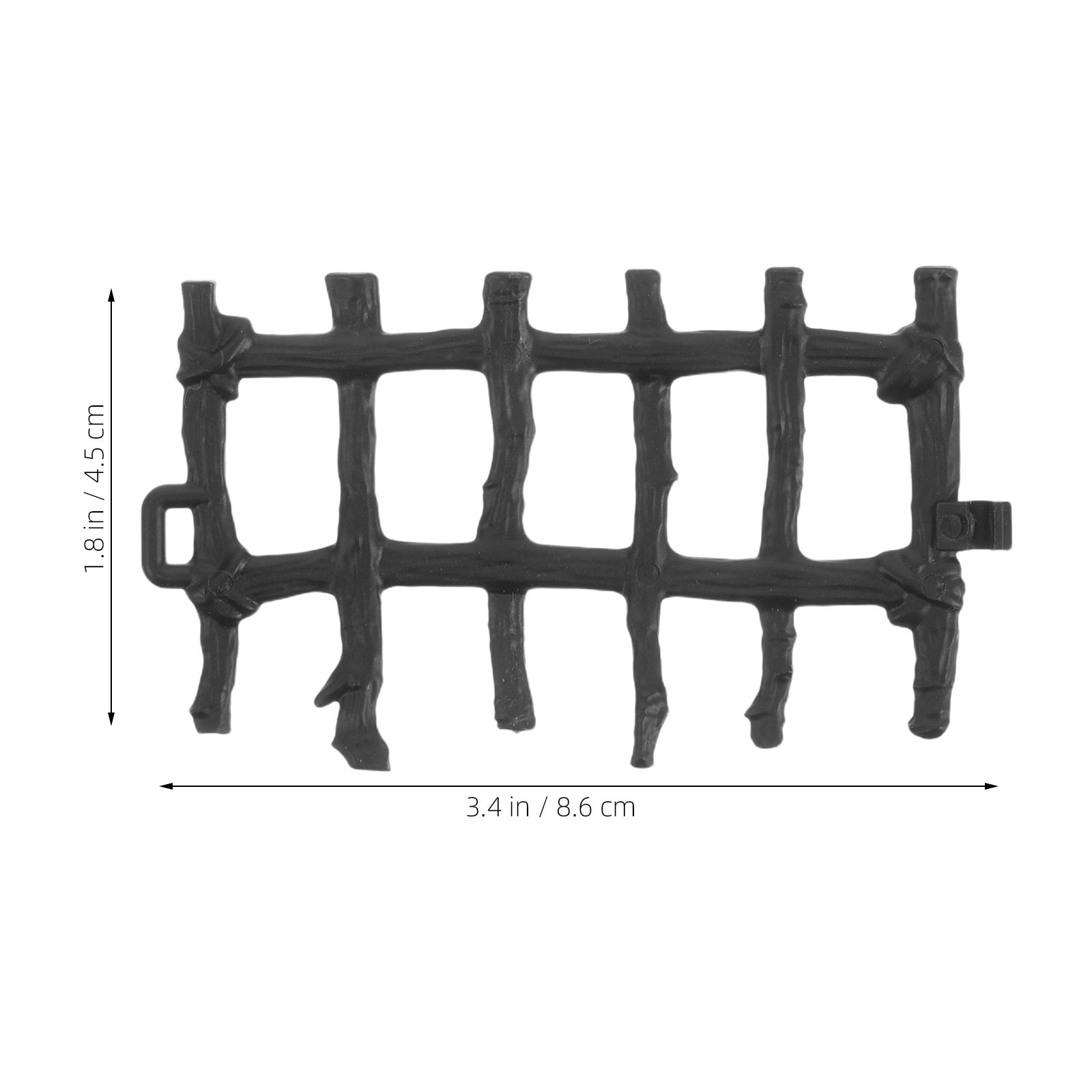100Pcs Black Fence Panel Kids  - Kids Outdoor Doll House reseña y precio