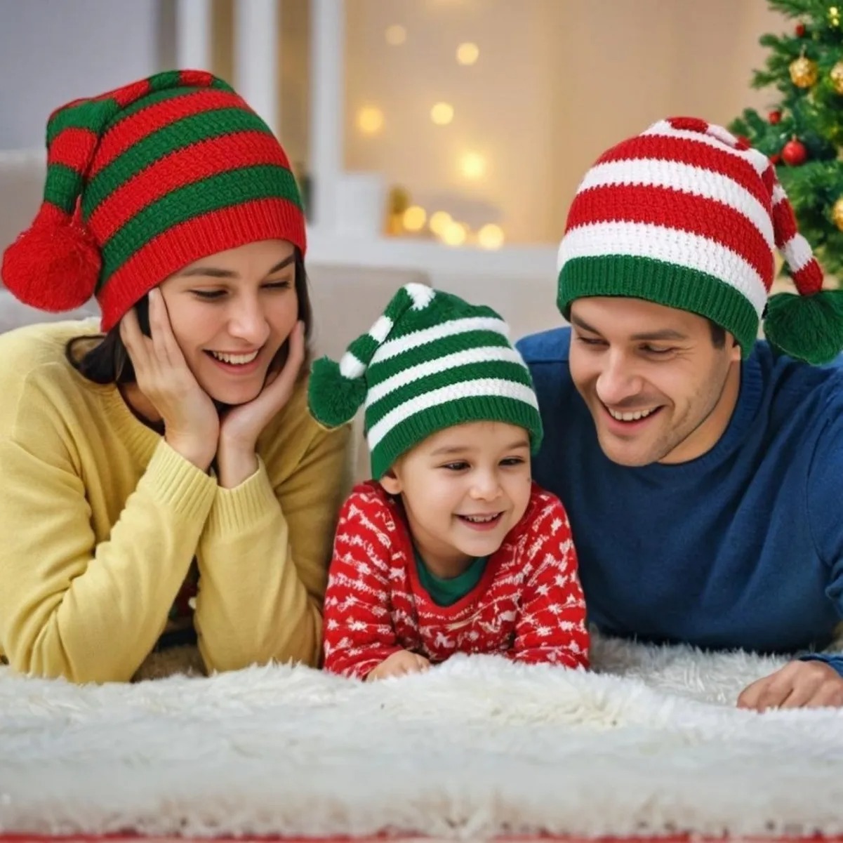 Adults Kids Christmas Hats Non - Kids Outdoor Xmas Gifts reseña y precio