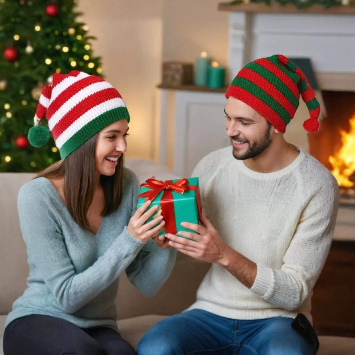 Adults Kids Christmas Hats Non - Kids Outdoor Xmas Gifts reseña y precio