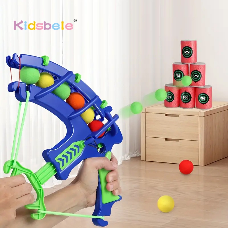Foam Ball Shooting Toy Bow – S - Kids Outdoor Clubhouse reseña y precio