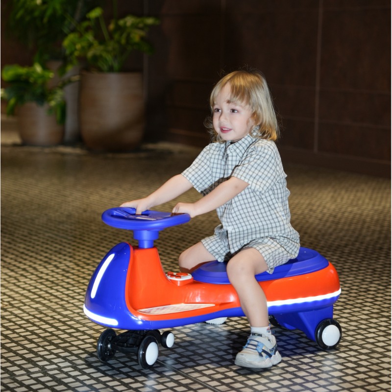 Children's Swing Car with Stee - Ride On Toy Car reseña y precio