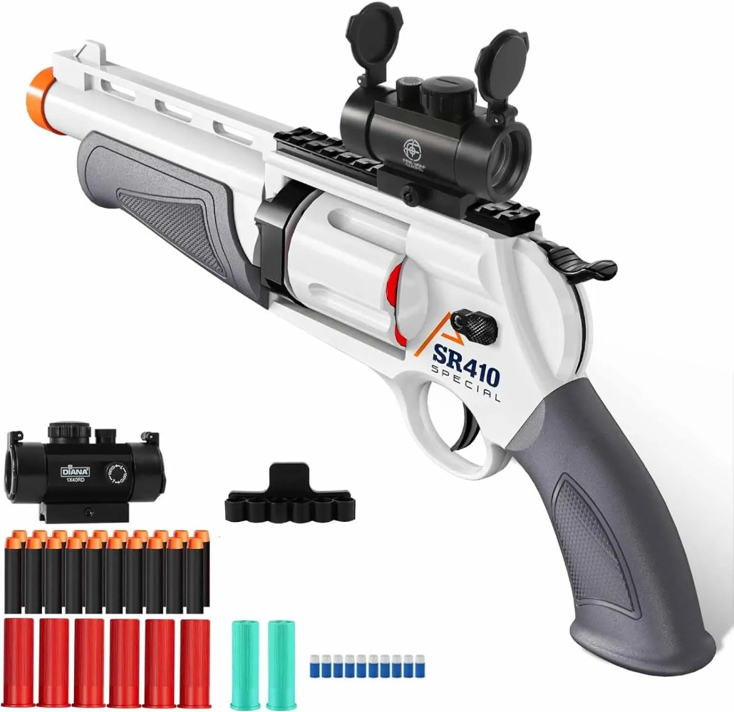 Manually Loaded Revolver Toy G - Kids Outdoor Xmas Gifts reseña y precio
