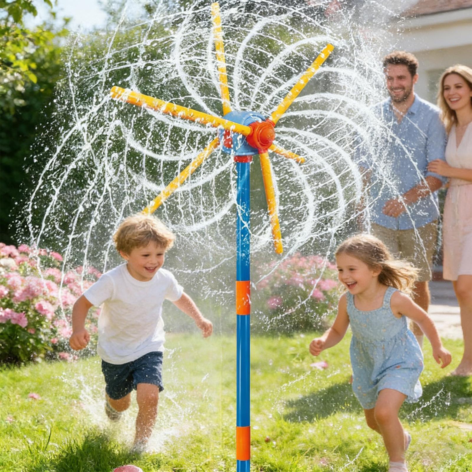 Kids Sprinkler Windmill Fun Sp - Kids Outdoor Movies reseña y precio