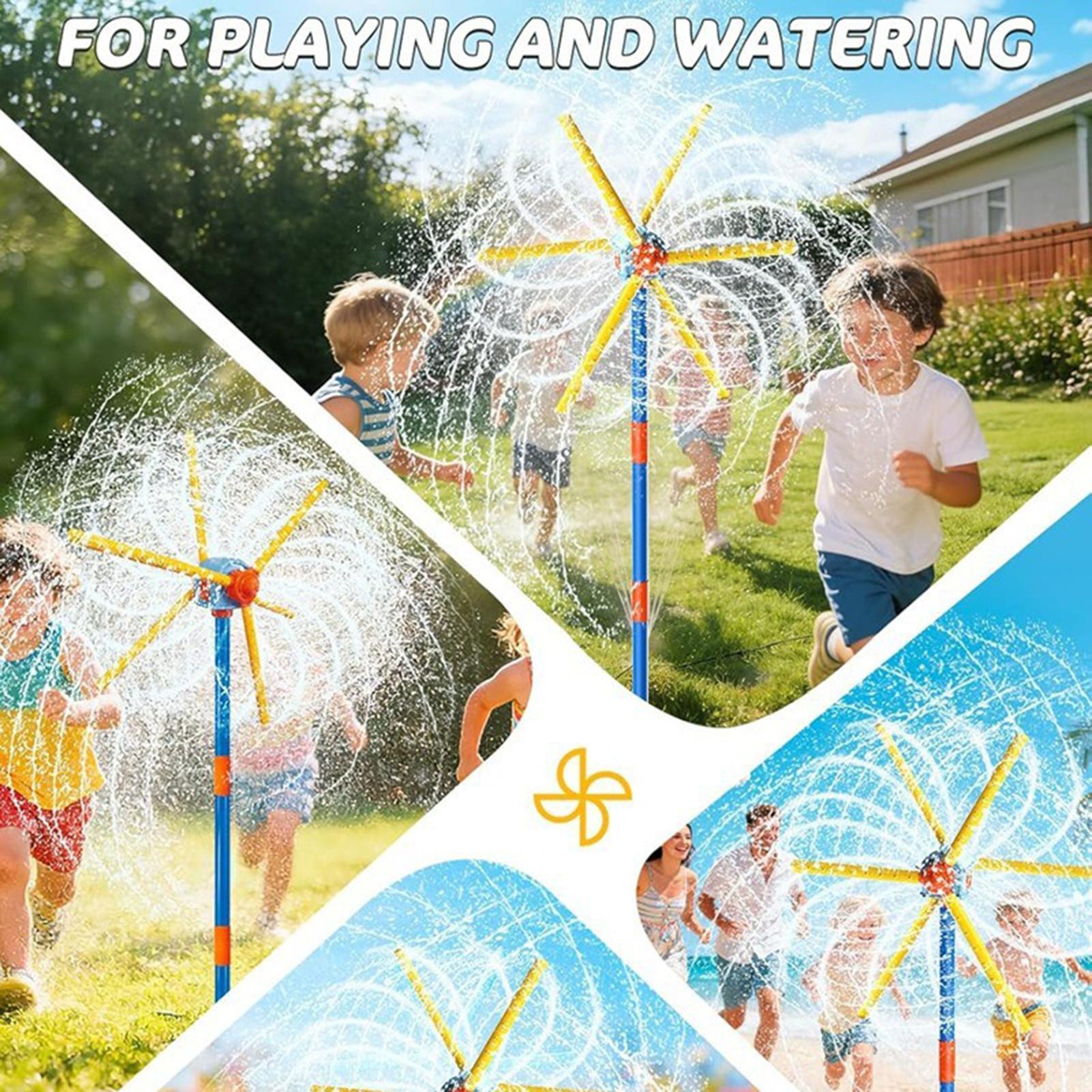Kids Sprinkler Windmill Fun Sp - Kids Outdoor Movies reseña y precio