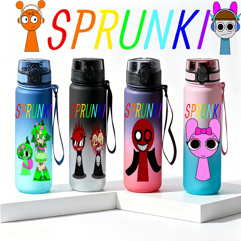 Sprunki Game Water Bottle 650m - Kids Outdoor Movies reseña y precio