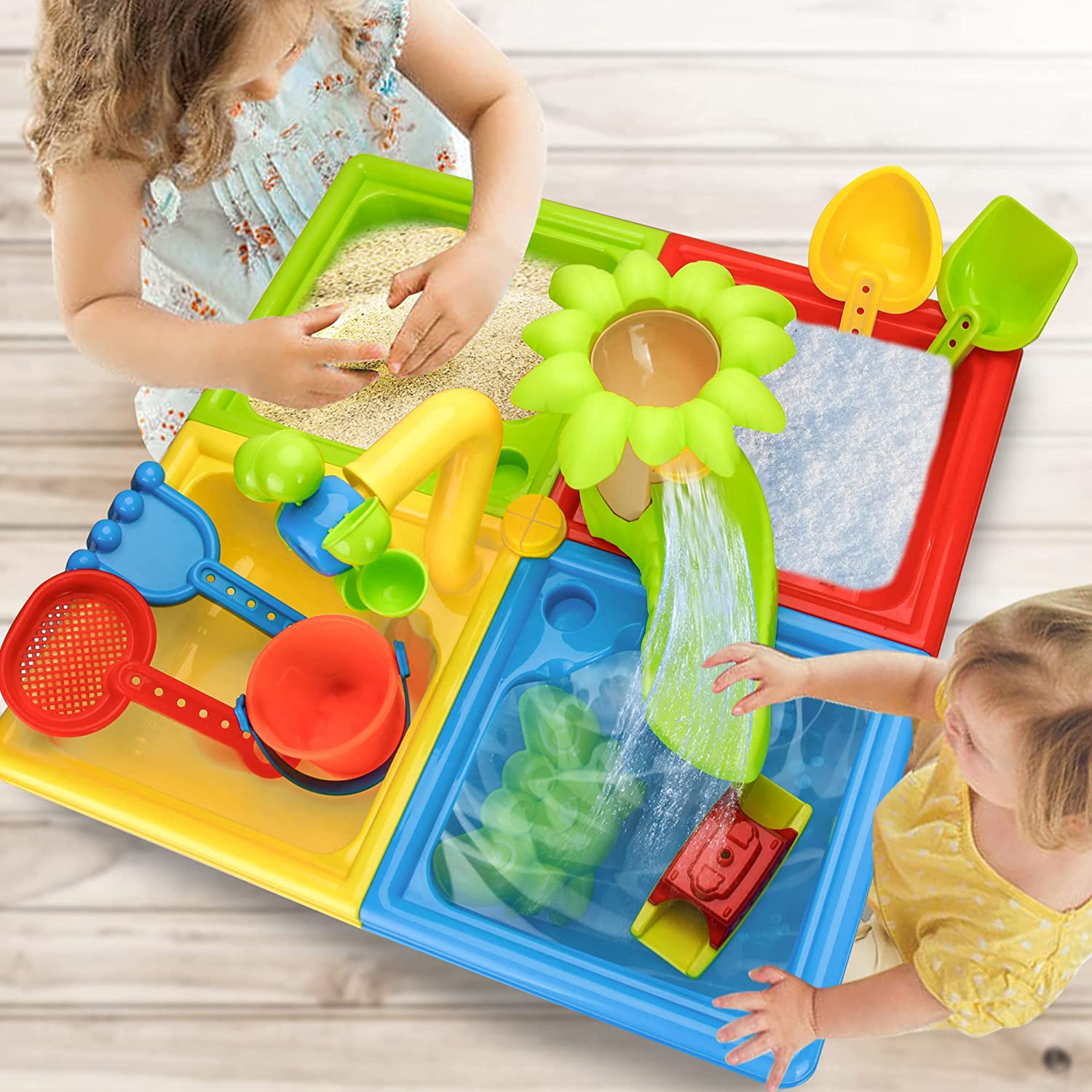 Beach Table Sand Play Toys Chi - Kids Outdoor Clubhouse reseña y precio