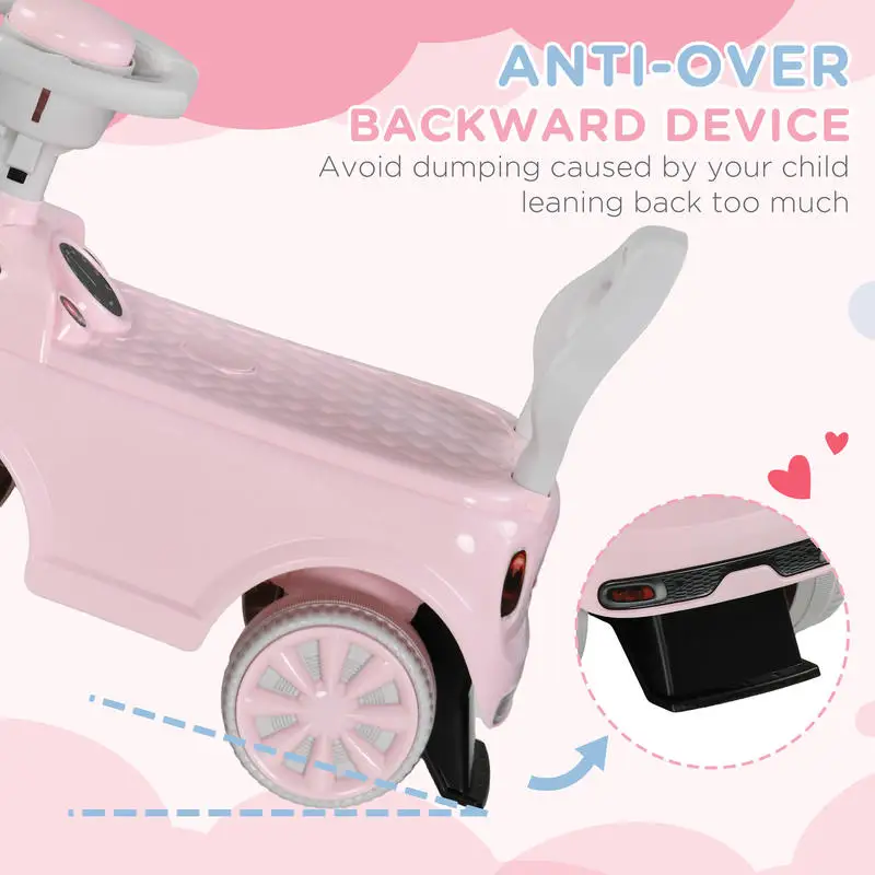 Qaba Foot to Floor Toddler Rid - Ride On Toy Car reseña y precio