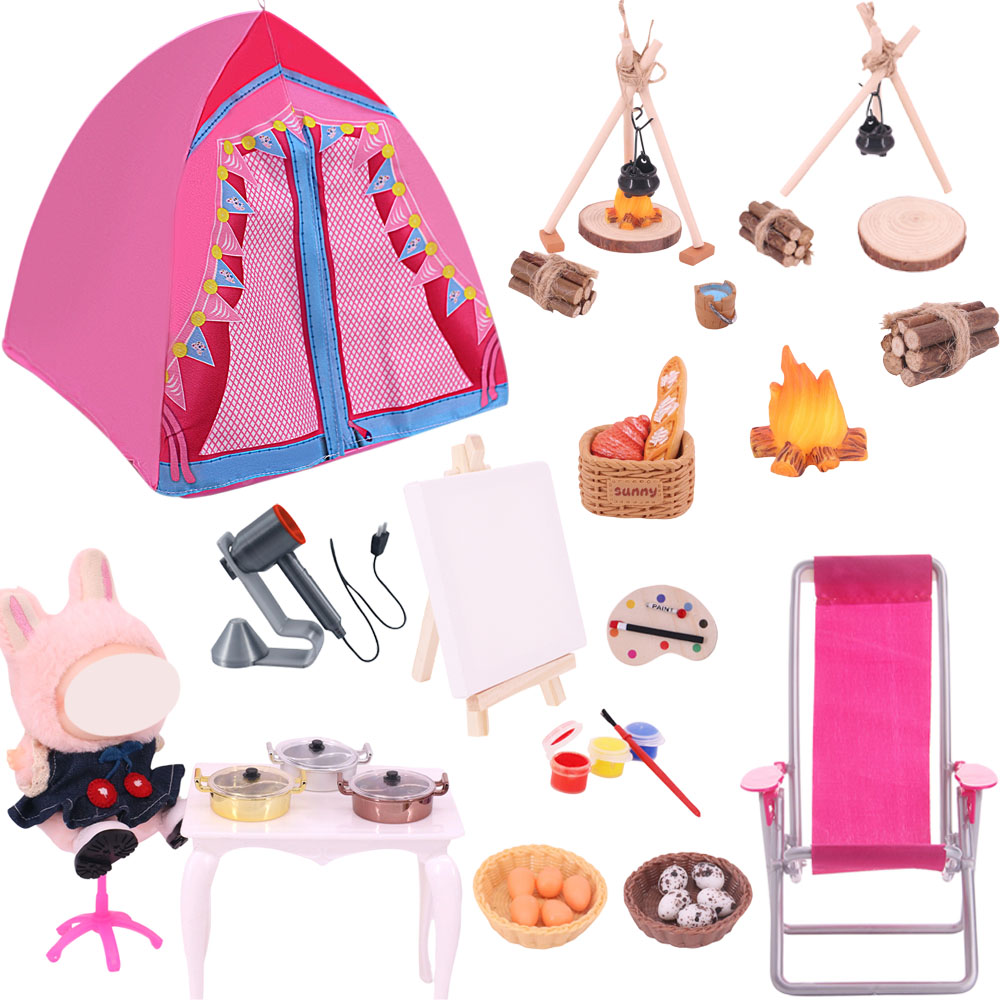 For Labubu Accessories Tent Bo - Kids Outdoor Egg Chair reseña y precio