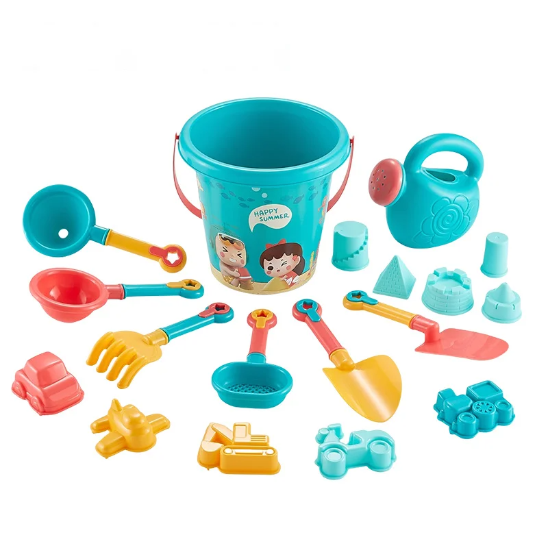 18PCS Beach Toy Set Bucket Sea - Kids Outdoor Clubhouse reseña y precio