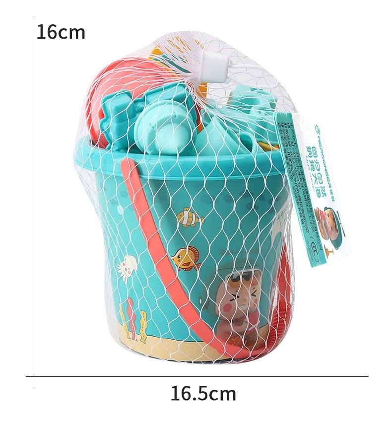 18PCS Beach Toy Set Bucket Sea - Kids Outdoor Clubhouse reseña y precio