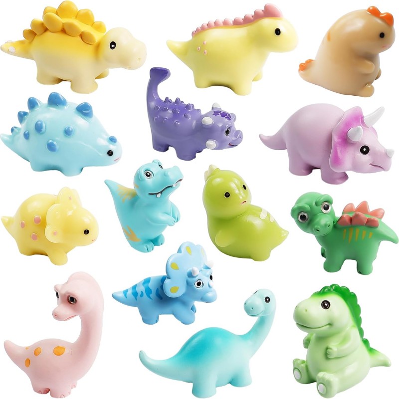 Mini Resin Animals Tiny Dinosa - Kids Outdoor Doll House reseña y precio