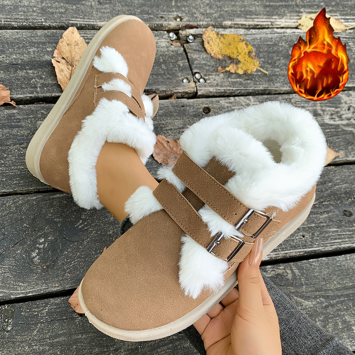 Winter Warm New Women Slip on  - Kids Outdoor Shoes reseña y precio