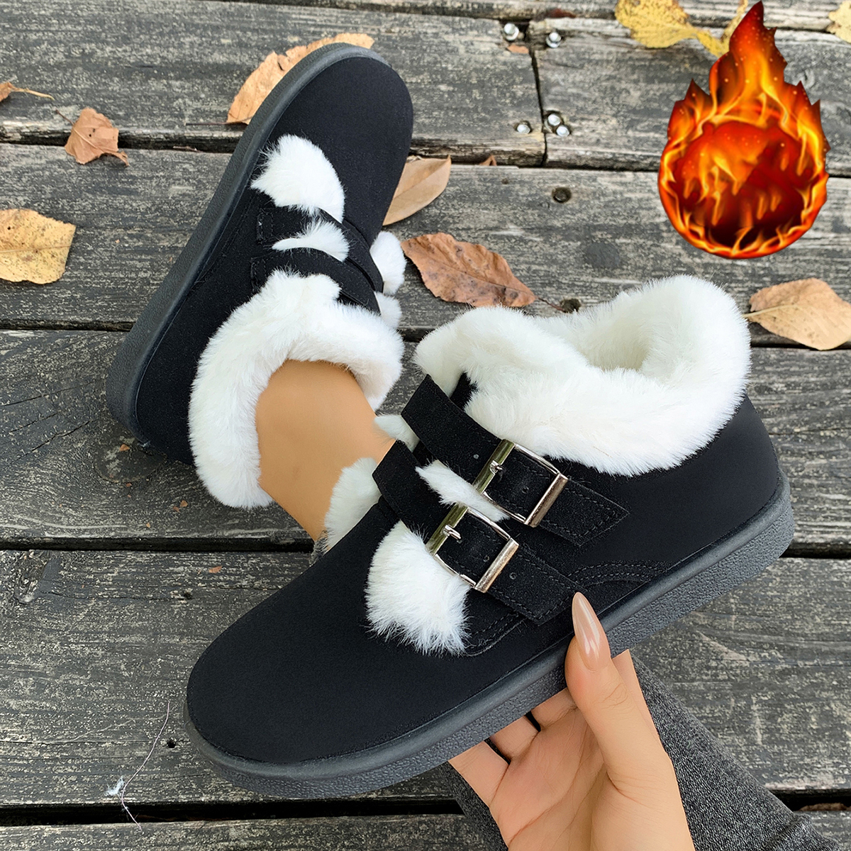 Winter Warm New Women Slip on  - Kids Outdoor Shoes reseña y precio
