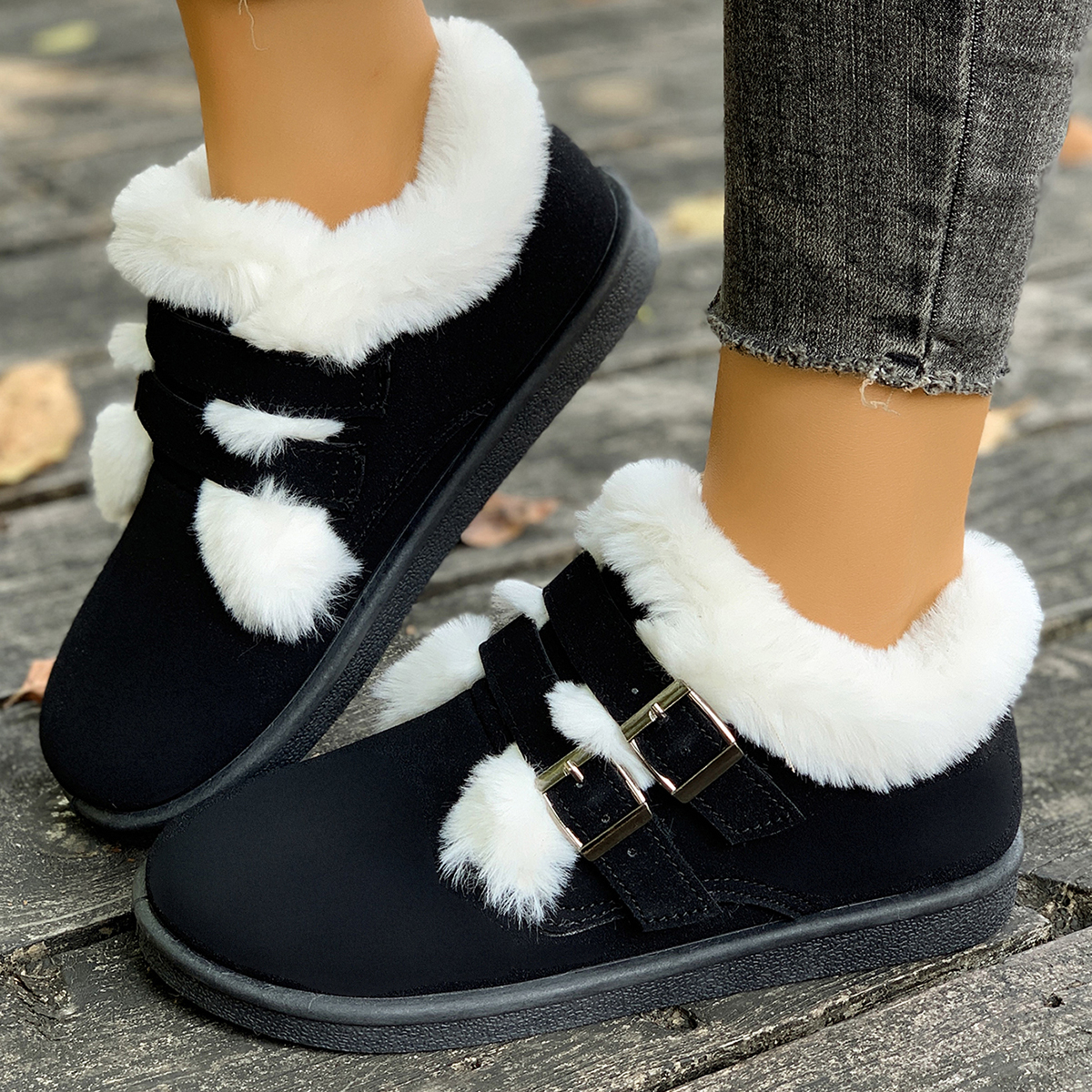 Winter Warm New Women Slip on  - Kids Outdoor Shoes reseña y precio