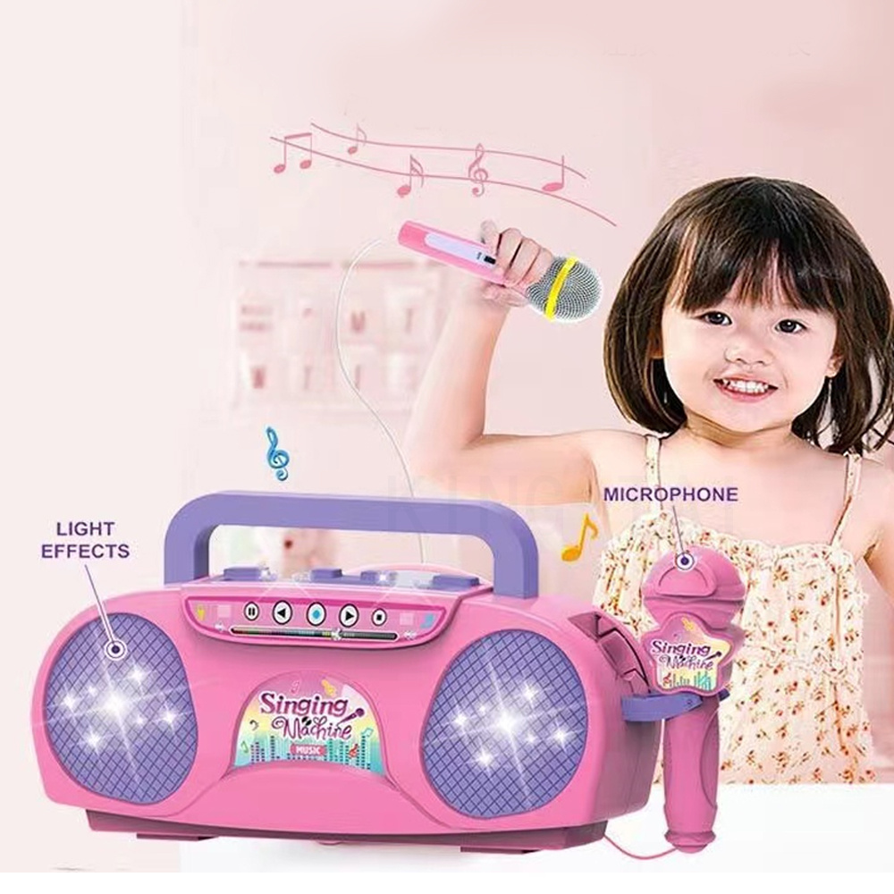 Kids Microphone Karaoke Machin - Kids Outdoor Table reseña y precio