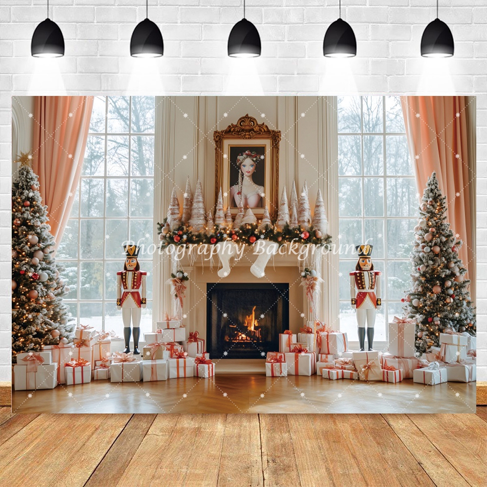 Christmas Backdrop Xmas Tree G - Kids Outdoor Xmas Gifts reseña y precio