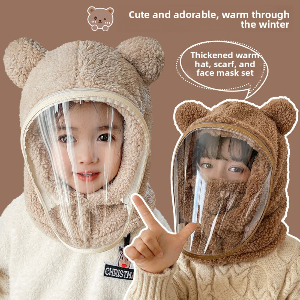 Cute Bear Ear Winter Windproof - Kids Outdoor Xmas Gifts reseña y precio