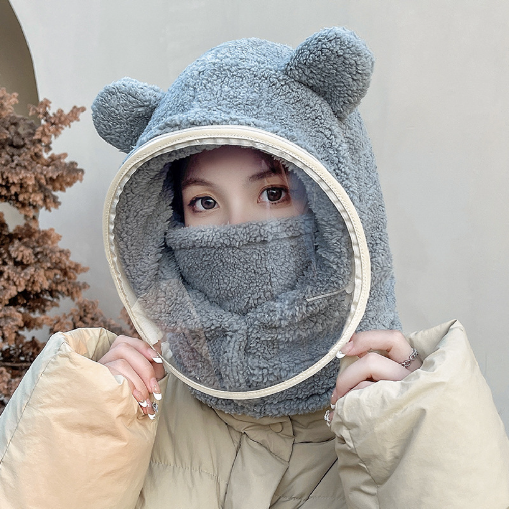 Cute Bear Ear Winter Windproof - Kids Outdoor Xmas Gifts reseña y precio