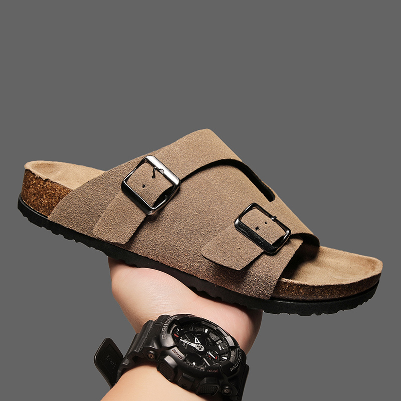 2026 Cork Slippers Men Summer  - Kids Outdoor Shoes reseña y precio