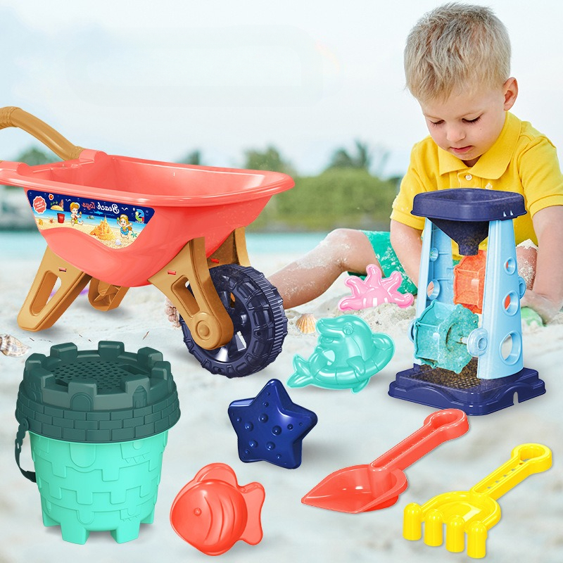 Beach Sand Play Tool Set Sand  - Kids Outdoor Clubhouse reseña y precio