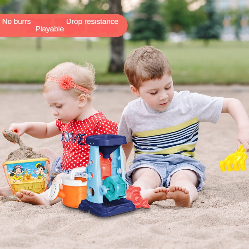 Beach Sand Play Tool Set Sand  - Kids Outdoor Clubhouse reseña y precio