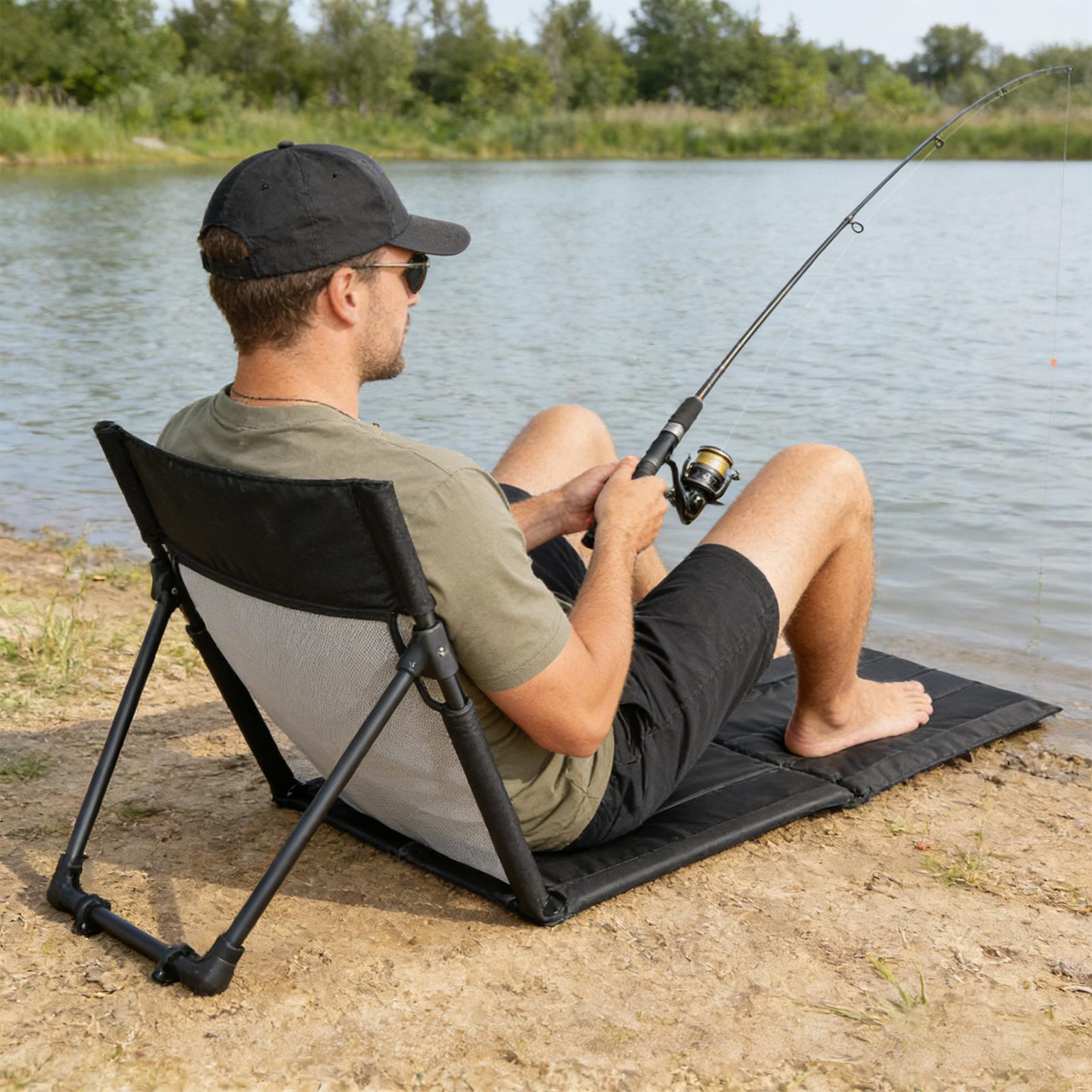Lounge Beach Chair Folding Poo - Kids Outdoor Bean Bag Chair reseña y precio