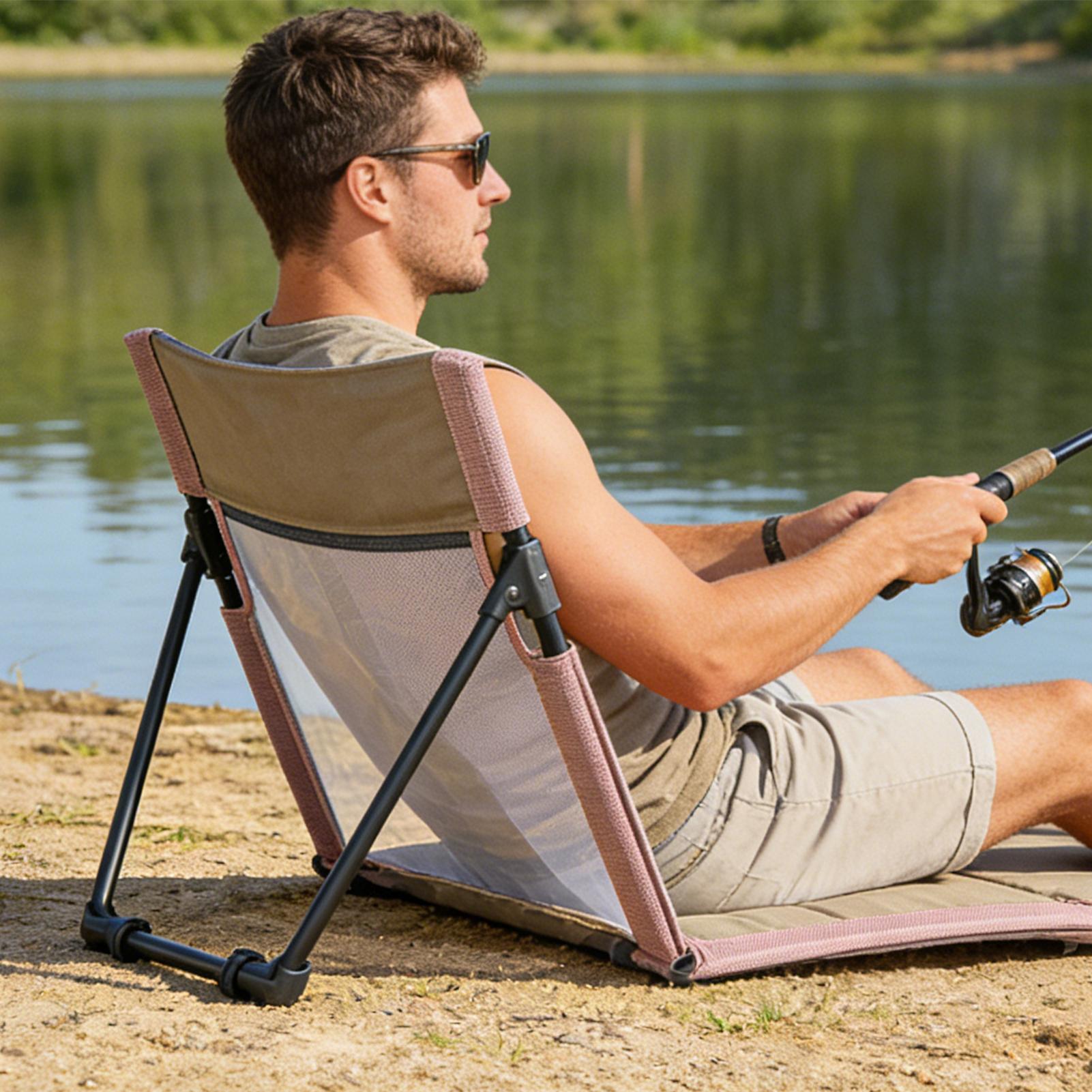 Lounge Beach Chair Folding Poo - Kids Outdoor Bean Bag Chair reseña y precio