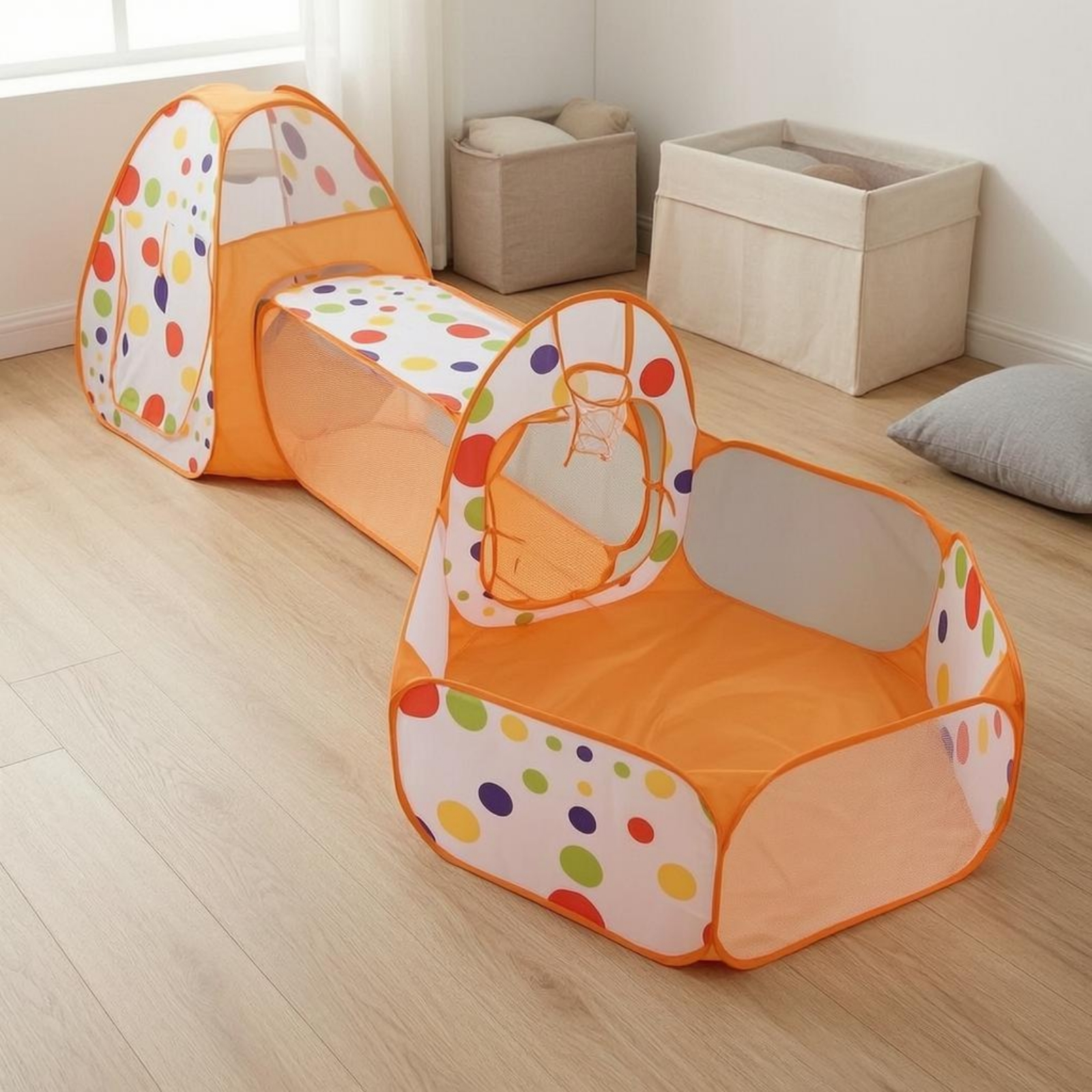 3 Pieces 3 in 1 Play Tent Set  - Kids Outdoor Adventure reseña y precio