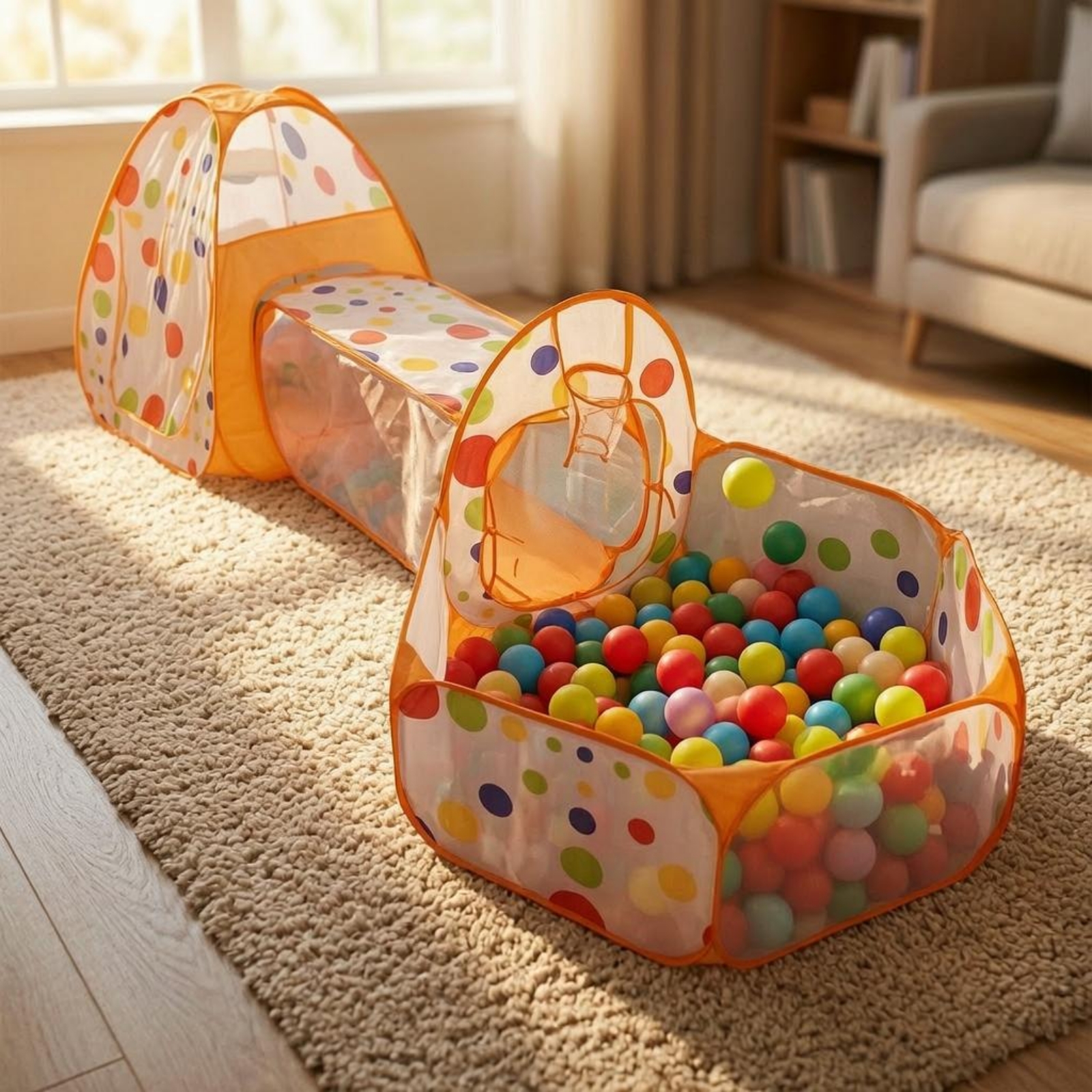 3 Pieces 3 in 1 Play Tent Set  - Kids Outdoor Adventure reseña y precio