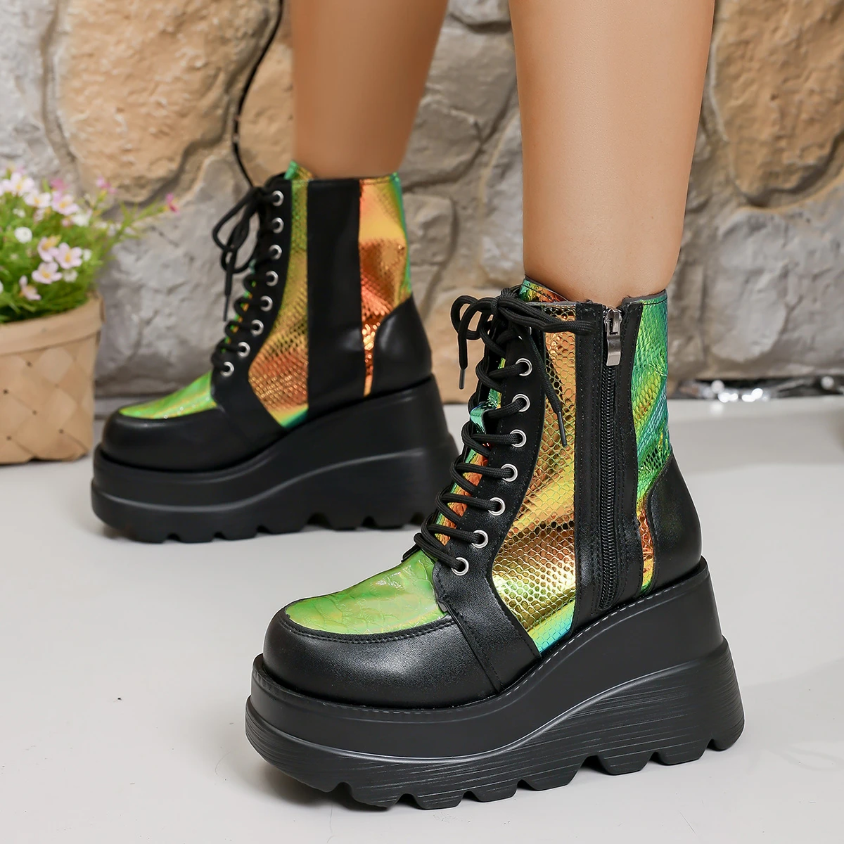 New Women Platform Boots Fashi - Kids Outdoor Shoes reseña y precio