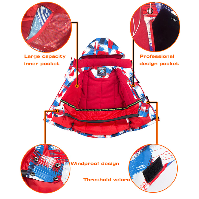 Ski Suit for Kids Skiing Snowb - Kids Outdoor Jacket reseña y precio