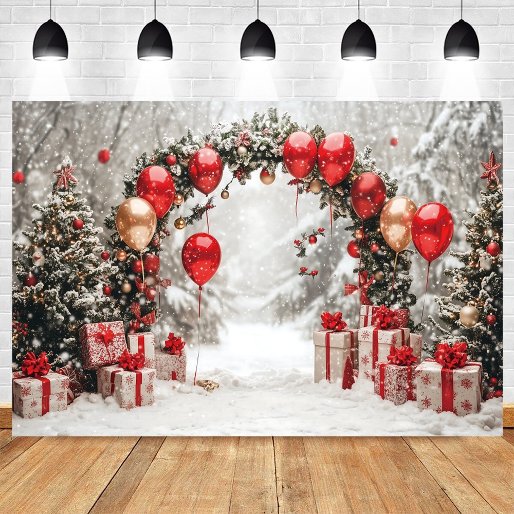 Winter Christmas Photography B - Kids Outdoor Xmas Gifts reseña y precio