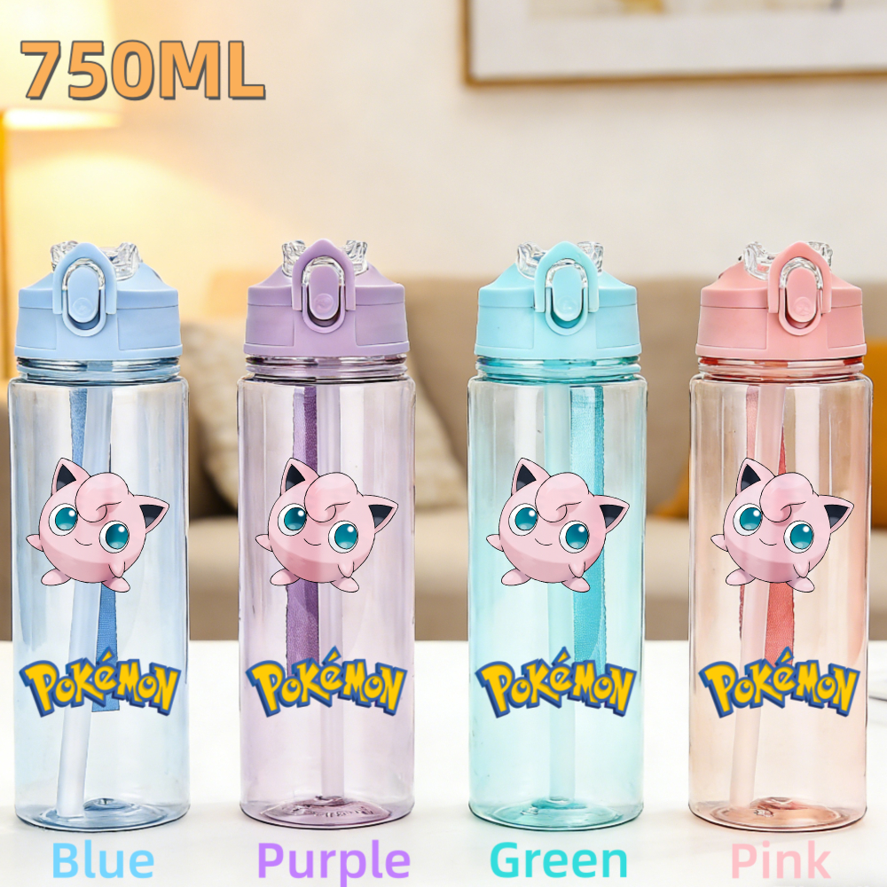 750ML New Pokemon Water Bottle - Kids Outdoor Movies reseña y precio