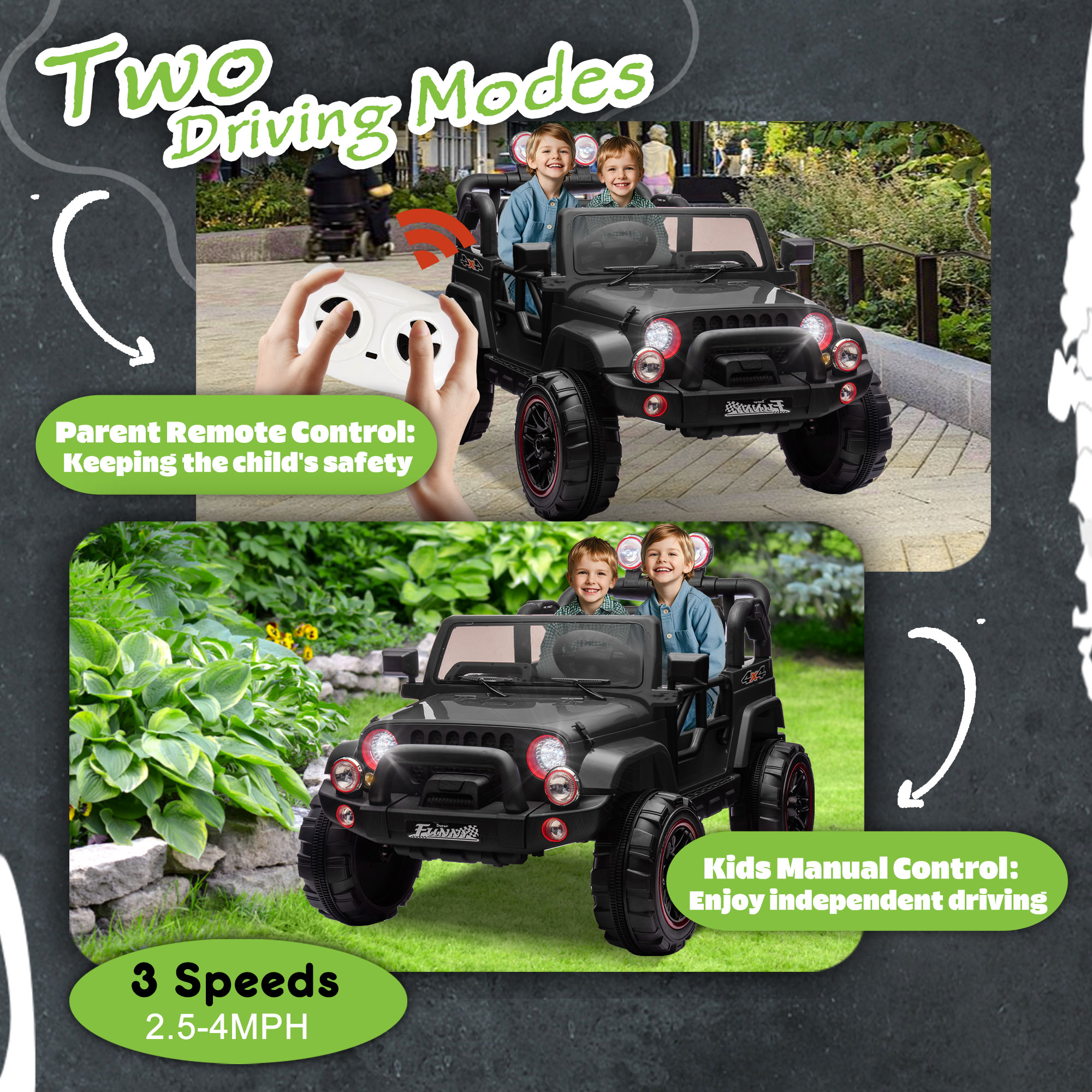 Kids Electric Ride On Toy 24V  - Ride On Toy Car reseña y precio