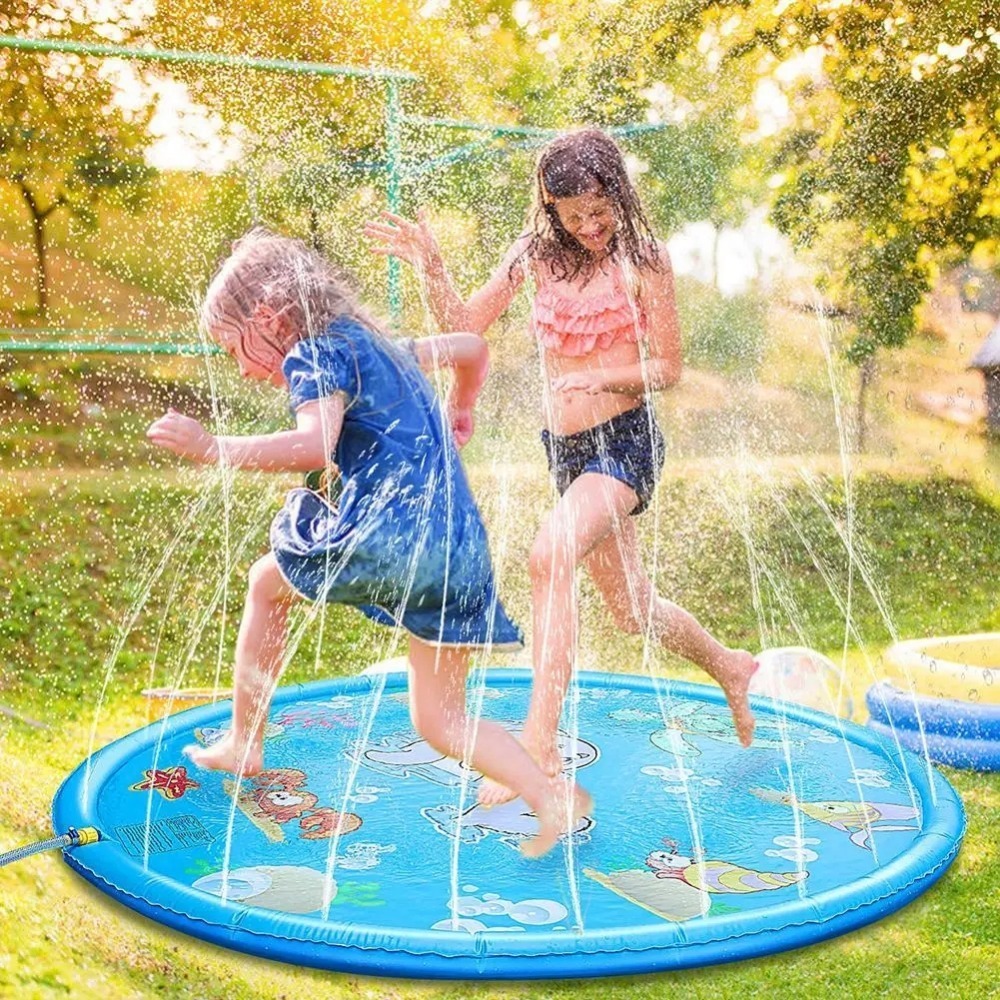 Children Play Splash Pad,Outdo - Kids Outdoor Clubhouse reseña y precio