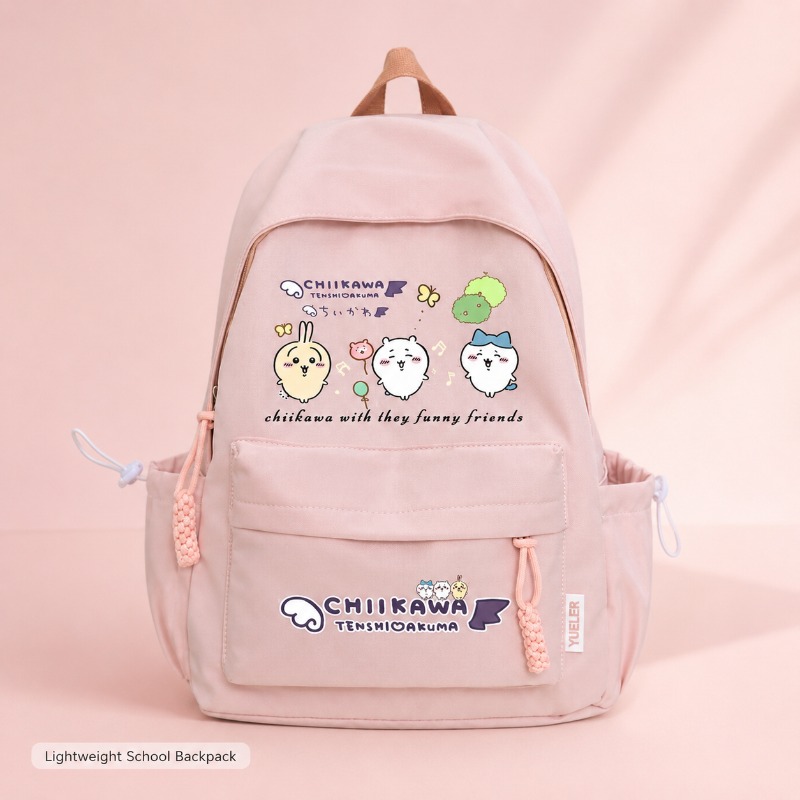 Cute Chiikawa Kids Backpack Re - Kids Outdoor Movies reseña y precio