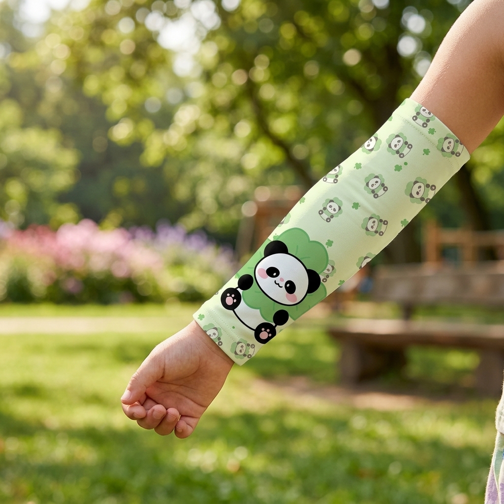 Cartoon Kids Ice Silk Sun Prot - Kids Outdoor Adventure reseña y precio