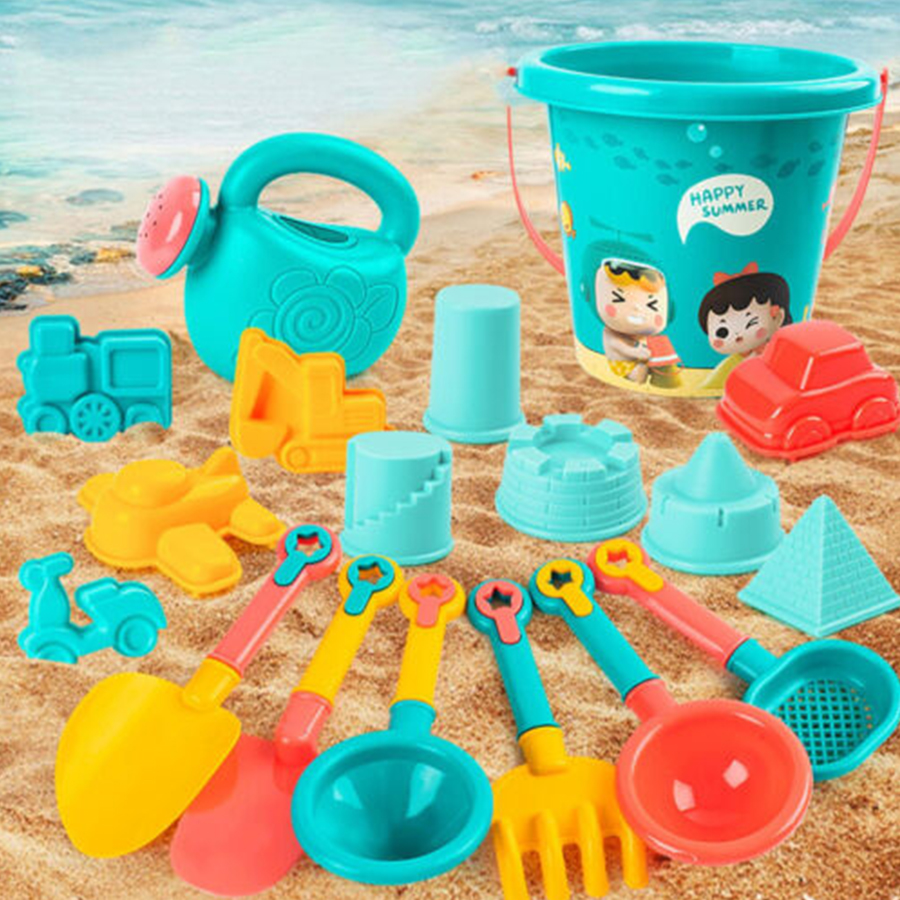 18PCS Beach Sand Toy Set, Dura - Kids Outdoor Adventure reseña y precio