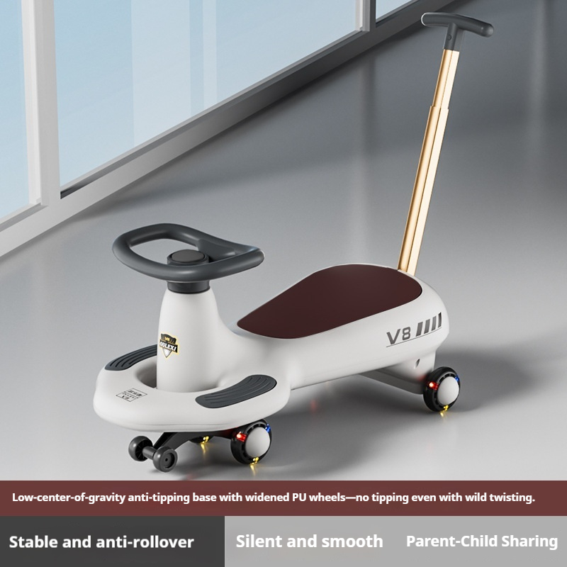 OULEXI V8 Kids Swing Car 1-6 Y - Ride On Toy Car reseña y precio