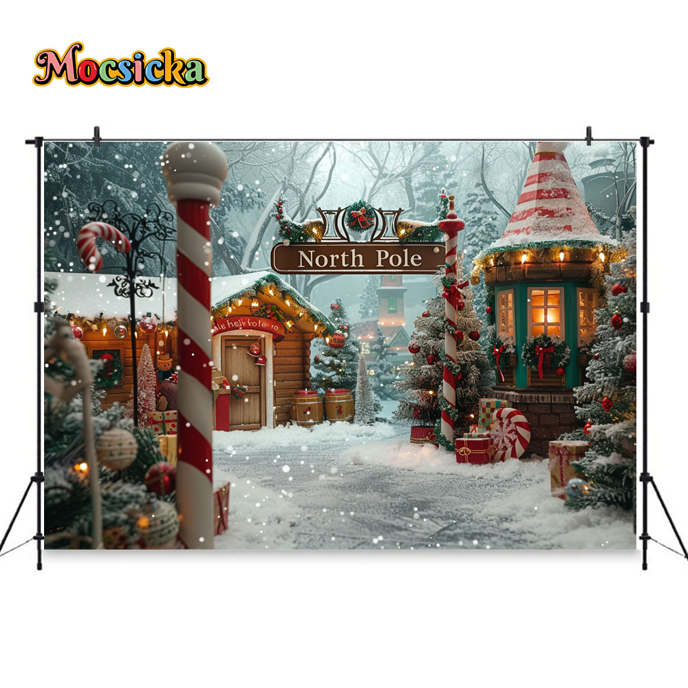 Christmas Photography Backgrou - Kids Outdoor Xmas Gifts reseña y precio