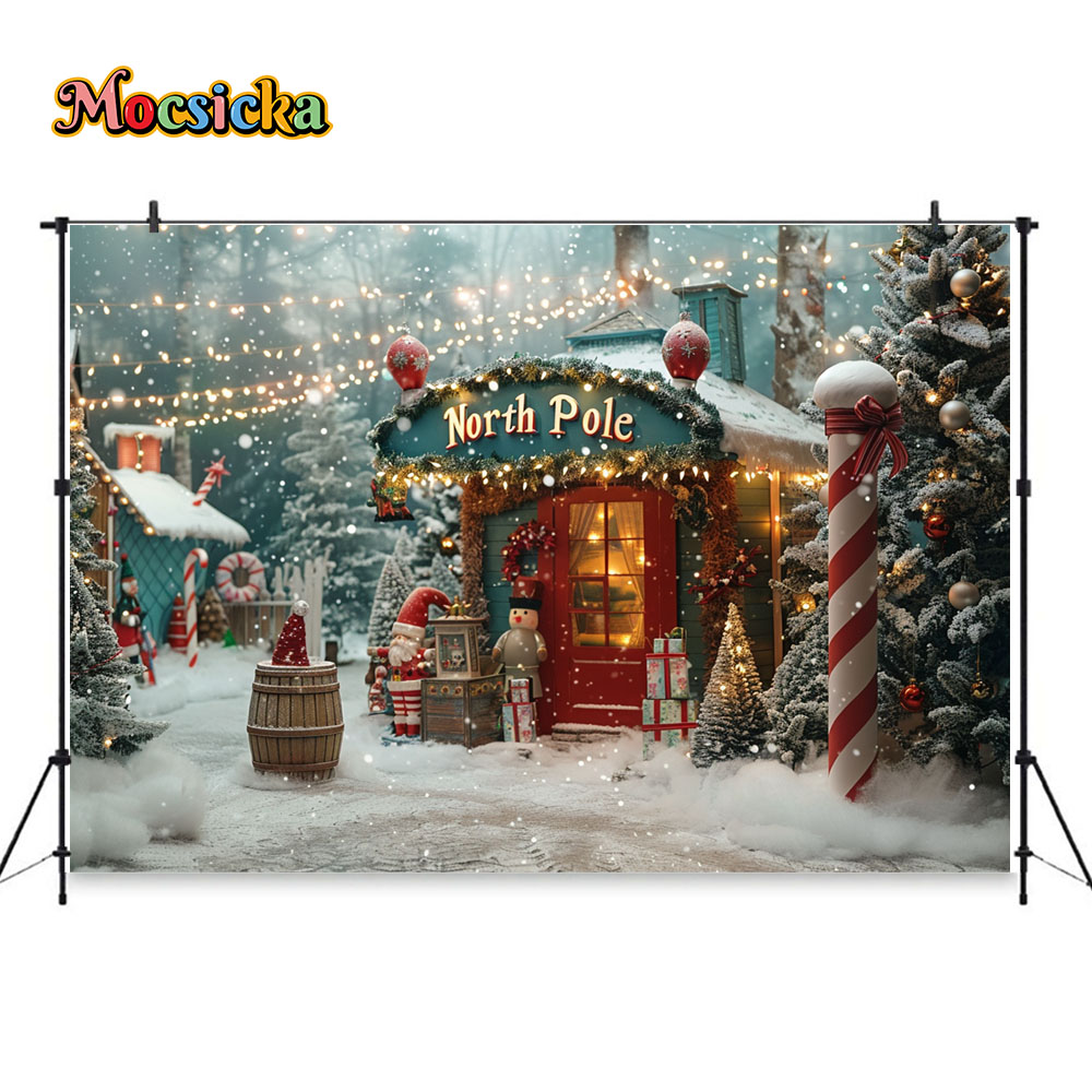 Christmas Photography Backgrou - Kids Outdoor Xmas Gifts reseña y precio