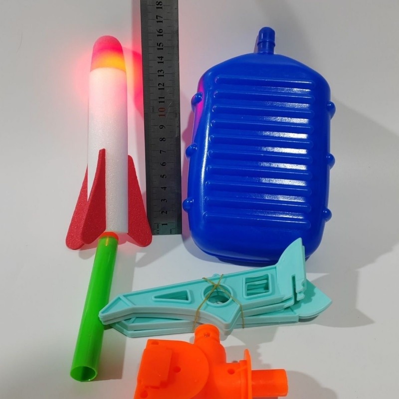 Kid Air Rocket Foot Pump Launc - Kids Outdoor Clubhouse reseña y precio