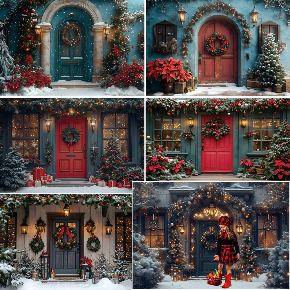 Christmas Backdrop for Photogr - Kids Outdoor Xmas Gifts reseña y precio