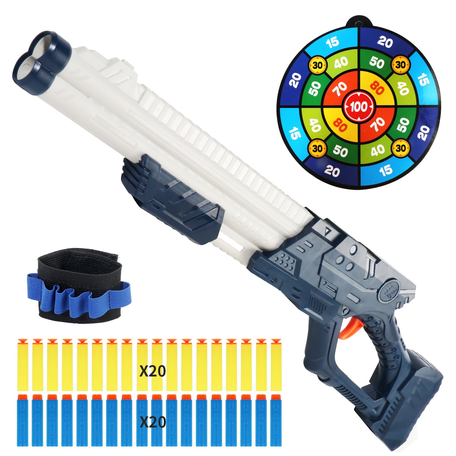 Soft Bullet  Toy Foam Blasters - Kids Outdoor Xmas Gifts reseña y precio