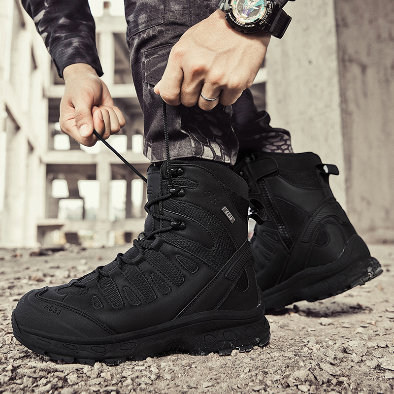 New Men Tactical Boots Militar - Kids Outdoor Shoes reseña y precio
