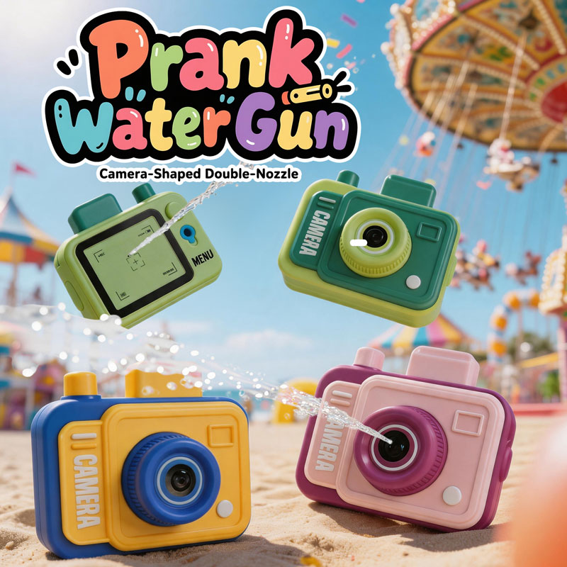 Double-sided Water Gun Camera  - Kids Outdoor Clubhouse reseña y precio